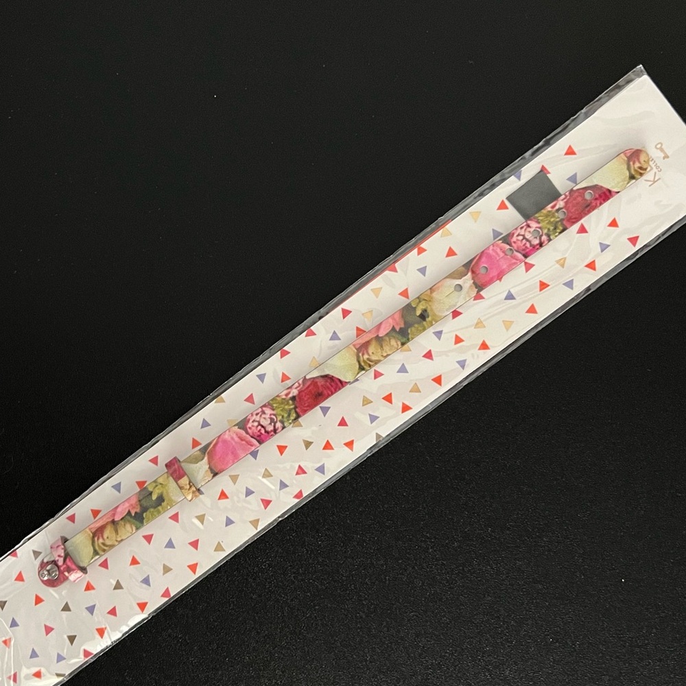 KEEP Collective Single Leather Floral Band